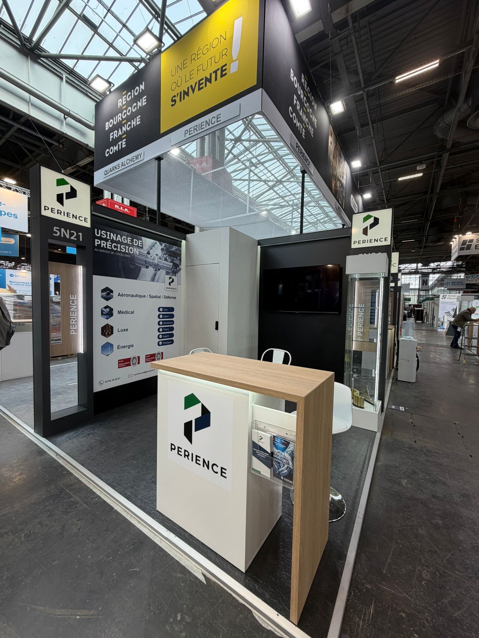 Stand PERIENCE - vue d'ensemble